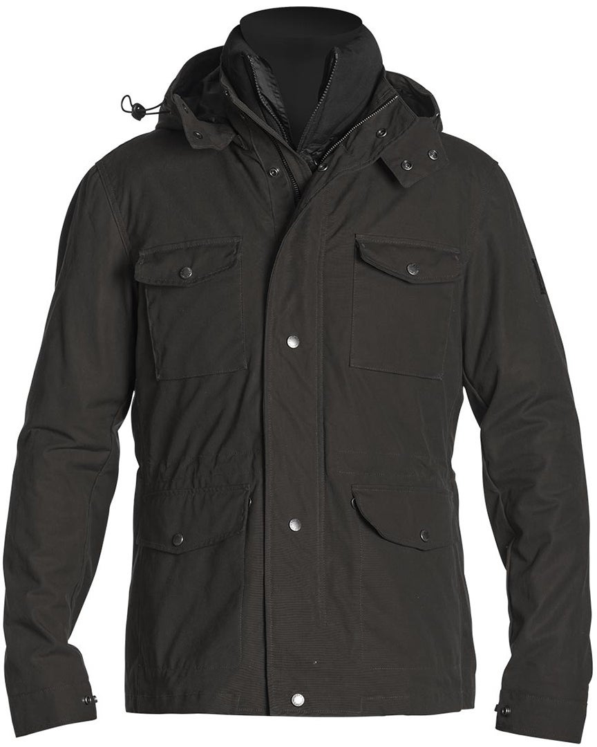 Helstons Barbade Motorcycle Waxed Jacket black 3XL Figure 1