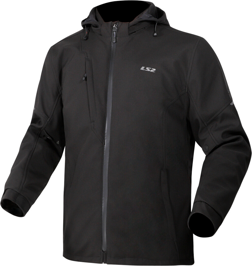 LS2 Bolton Veste textile de moto imperméable noir M Figure 1