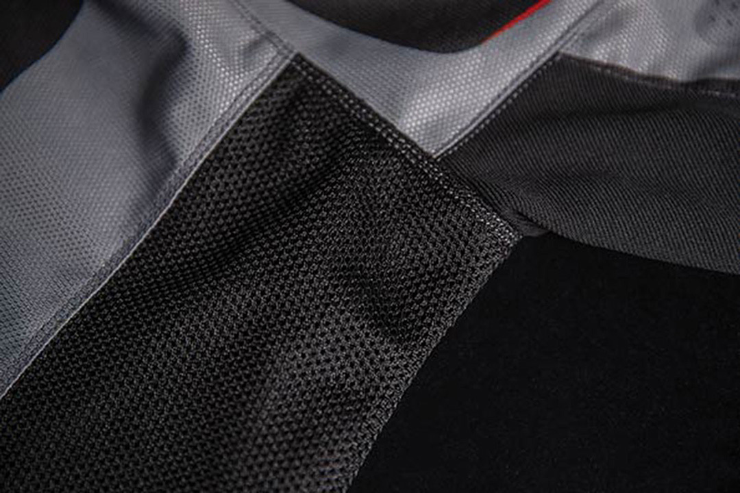 Icon Hooligan Ultrabolt Motorcycle Textile Jacket black/grey/red L Figure 22
