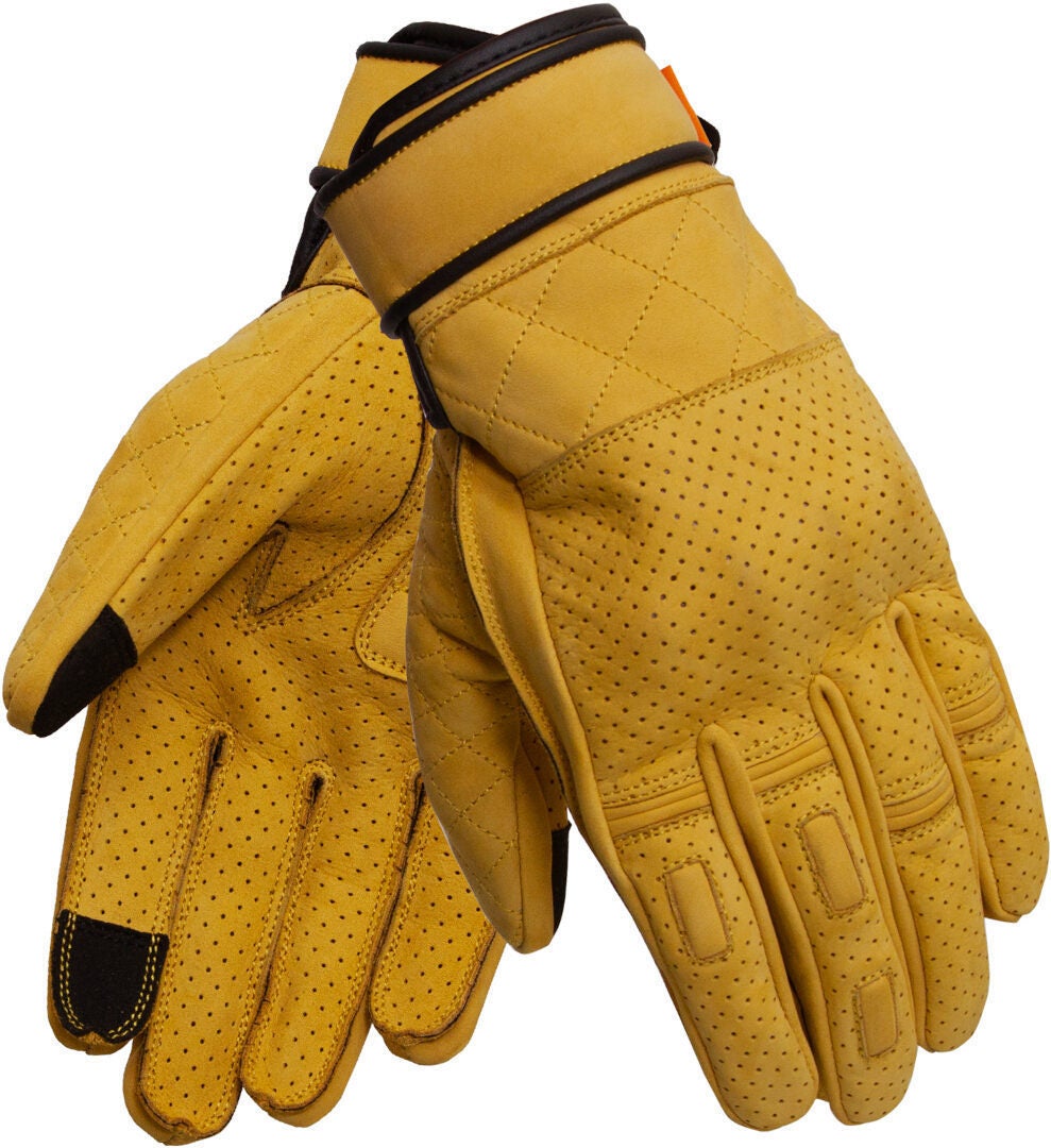 Merlin Clanstone D3O Heritage Motorradhandschuhe gelb 2XL Abbildung 1