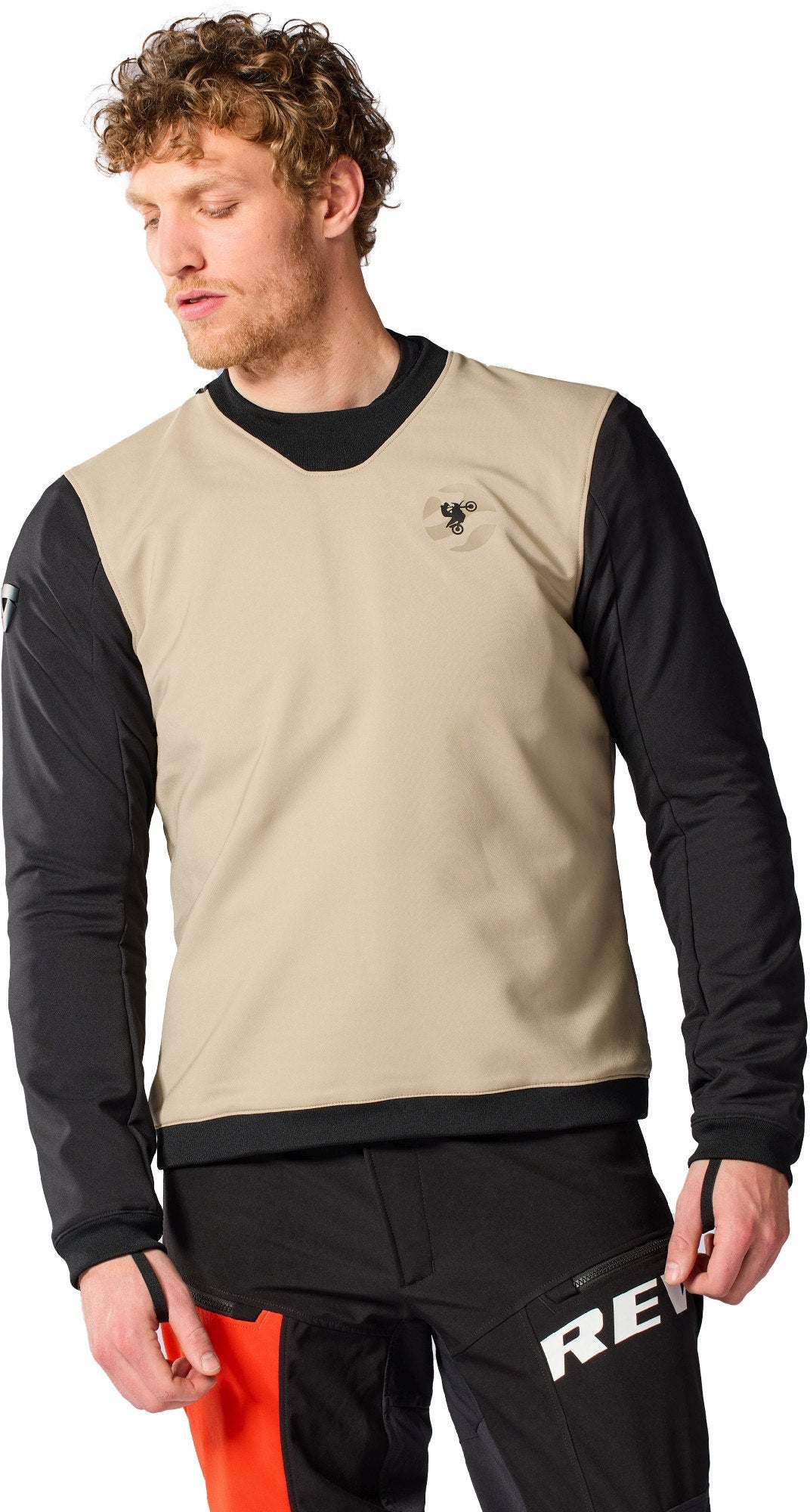 Side view of Revit x Pol Tarrés Trazada Motocross Sweatshirt
