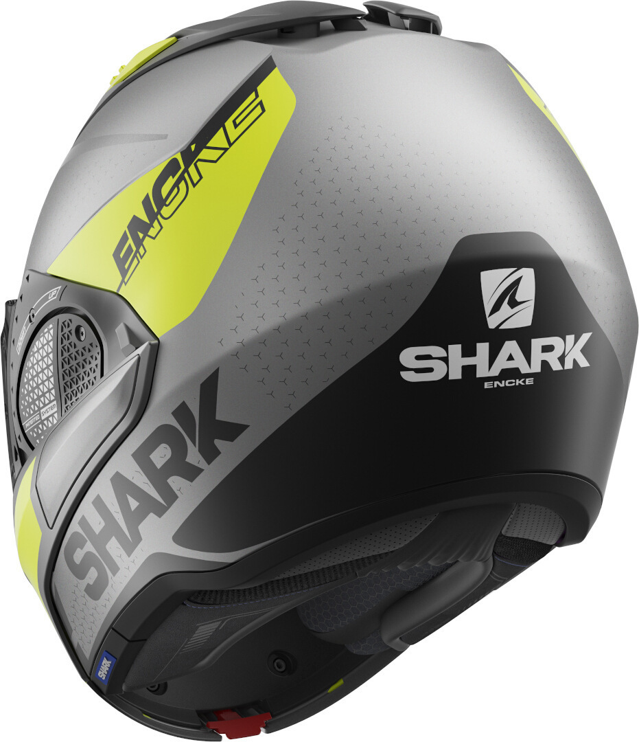 Shark Evo-GT Encke Matt Přilba šedá/modrá S (55/56) Obrázek 5