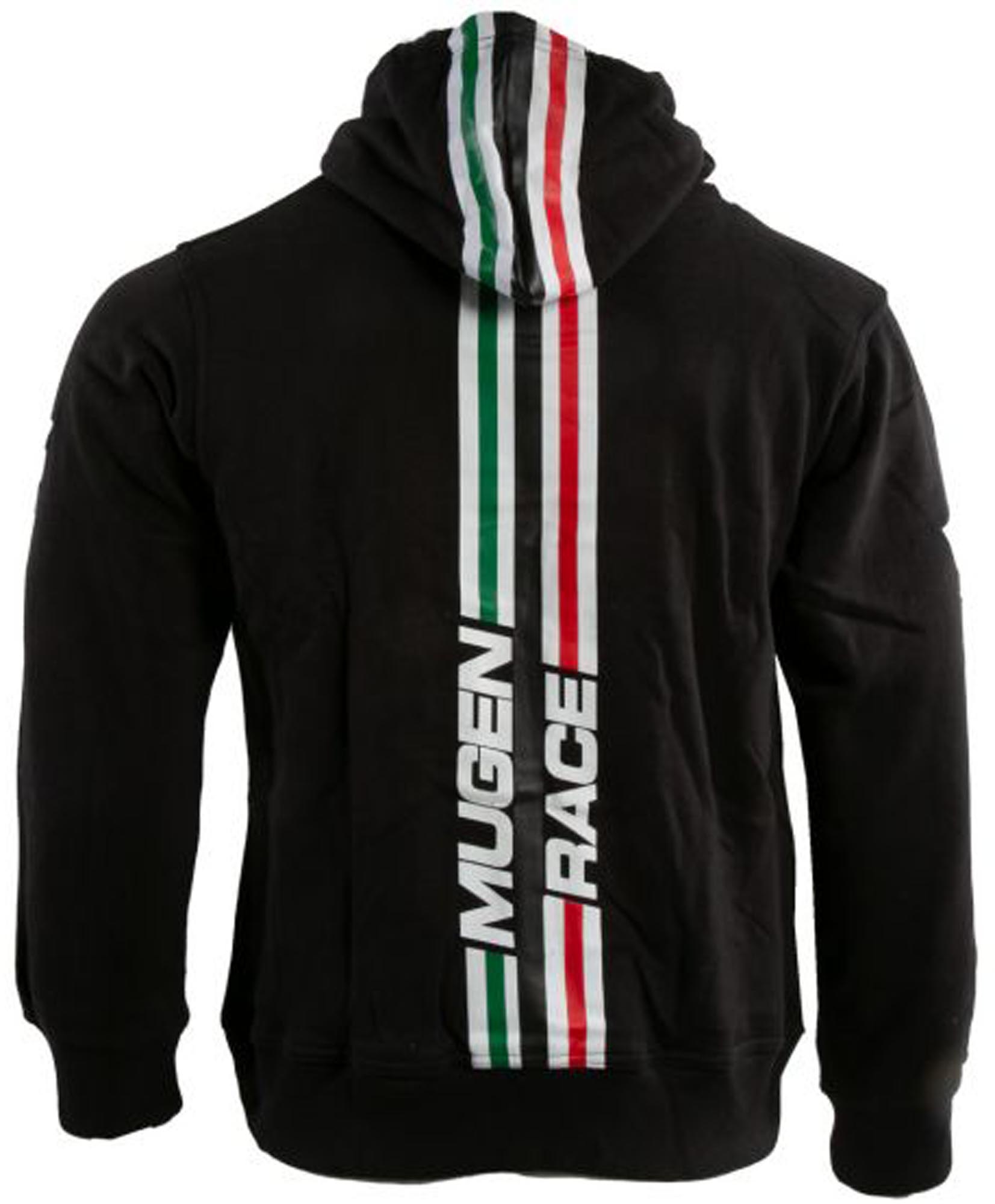 MUGENRACE Stripe Hoodie Munktröja svart 2XL Figur 2