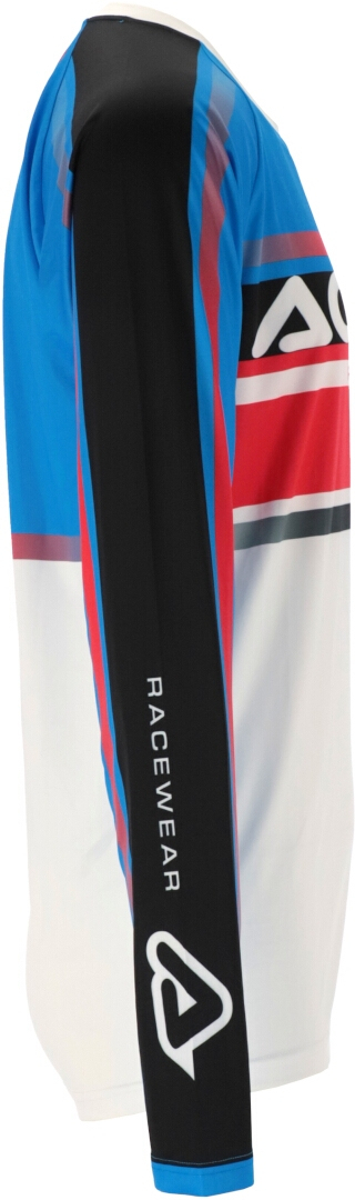 Acerbis MX Linear Lugo Motorcross Jersey wit/blauw M Figuur 4