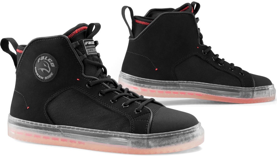 Falco Starboy 3 Chaussures de moto noir/rouge 47 Figure 1