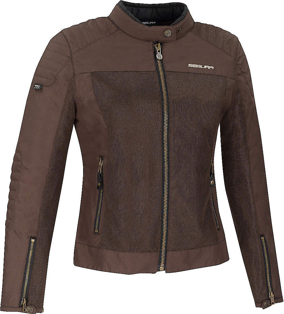 Segura Oskar Dames Motorfiets Textiel Jas bruin 46 Figuur 1
