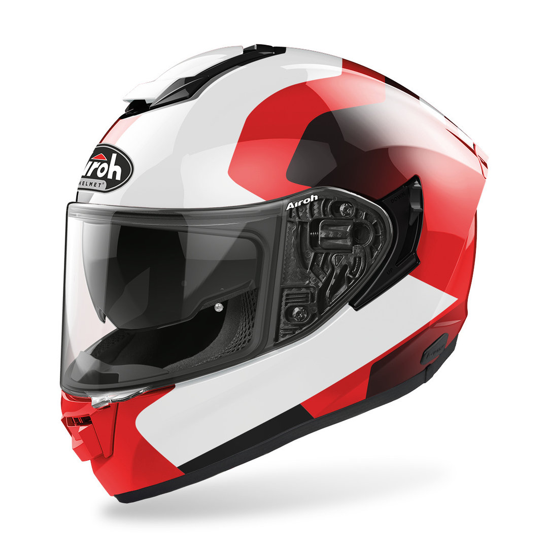 Airoh ST.501 Dock Helm weiß/rot M (57/58) Abbildung 1