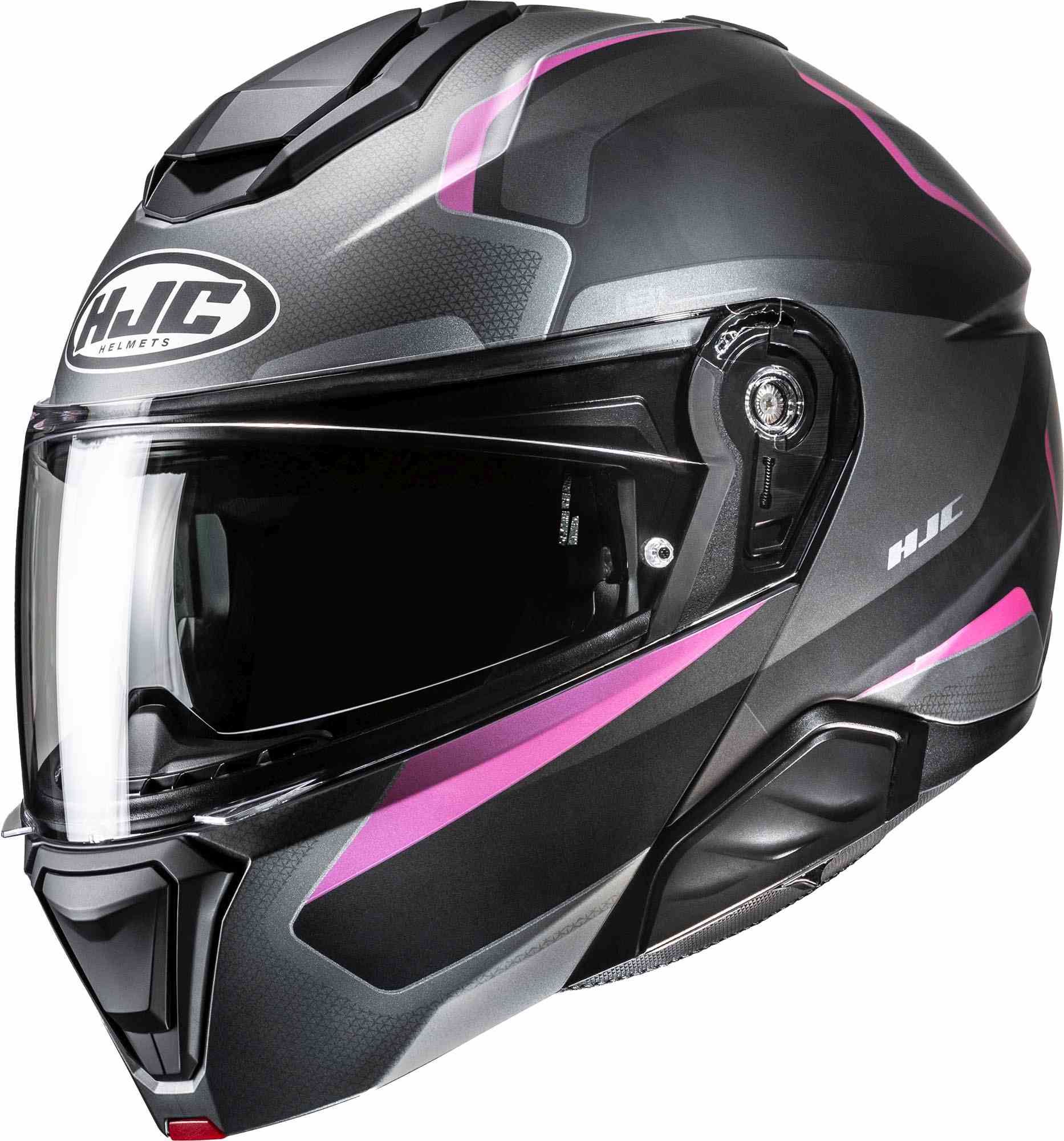 dark grey/pink