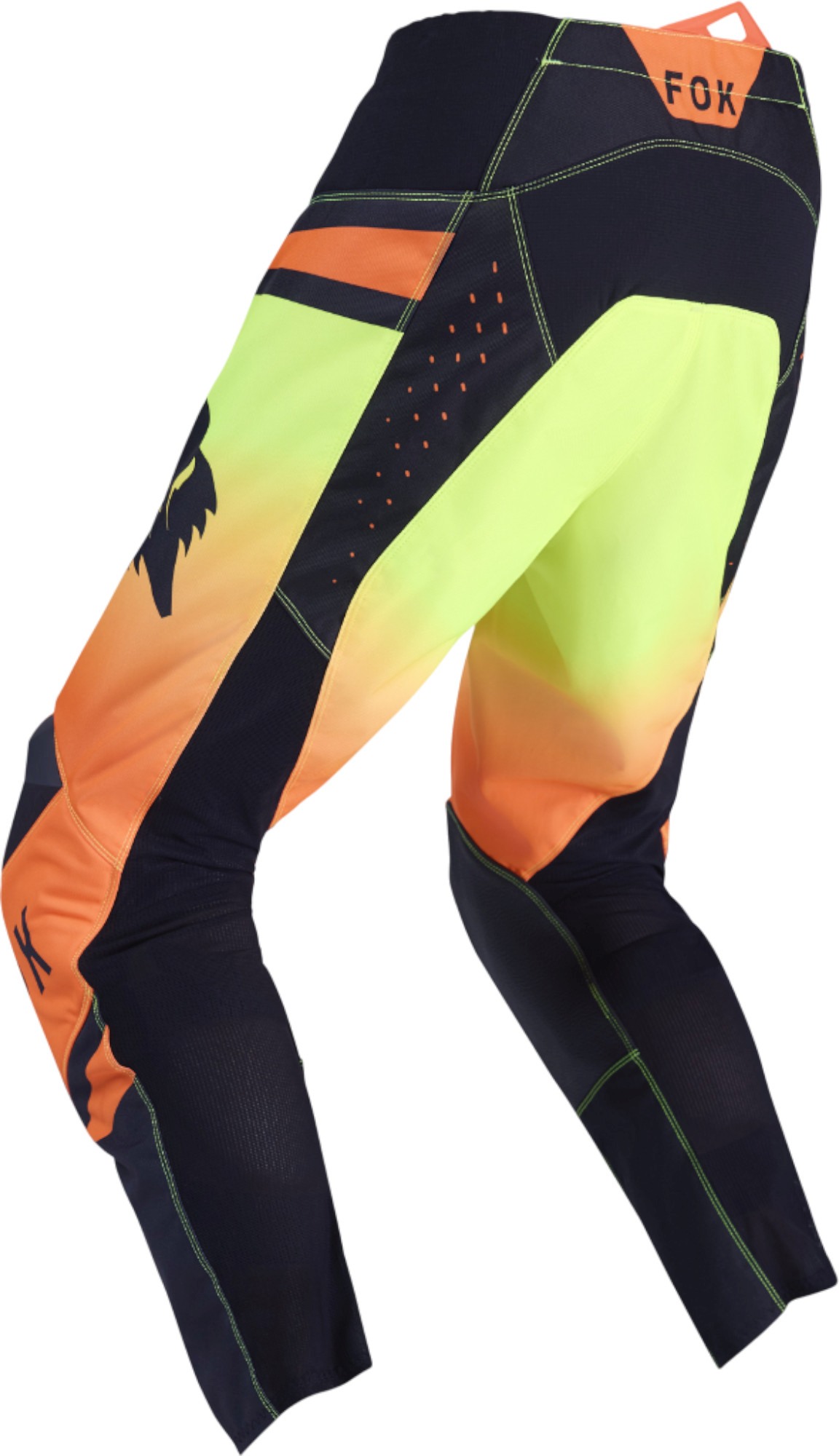 FOX 180 Shield Motocross Pants black/orange 36 Figure 2