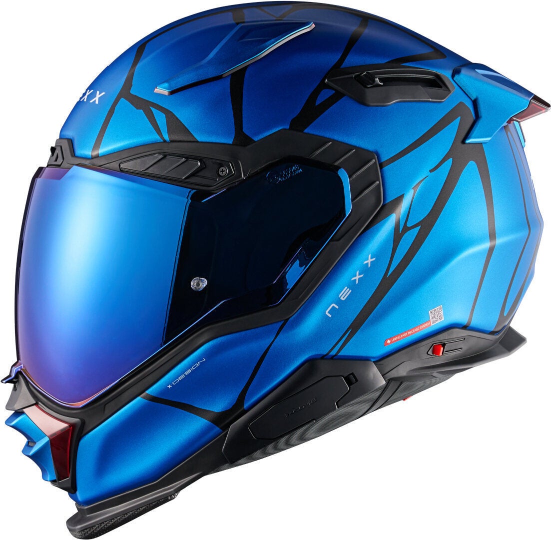 Nexx X.WST 3 B-Side Casco mate azul/negro S (55/56) Figura 3