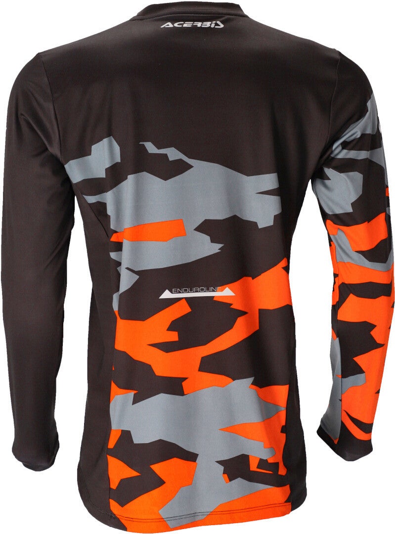 Acerbis X-Duro Winter Motocross trøje sort/orange 3XL Figur 3