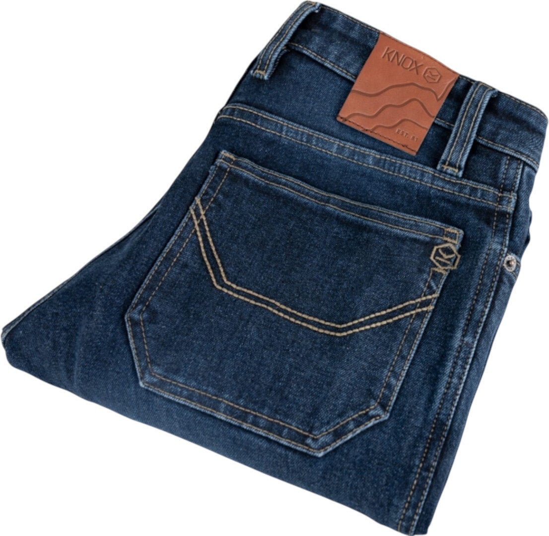 Side view of Knox Colton Ladies Motorcycle Jeans