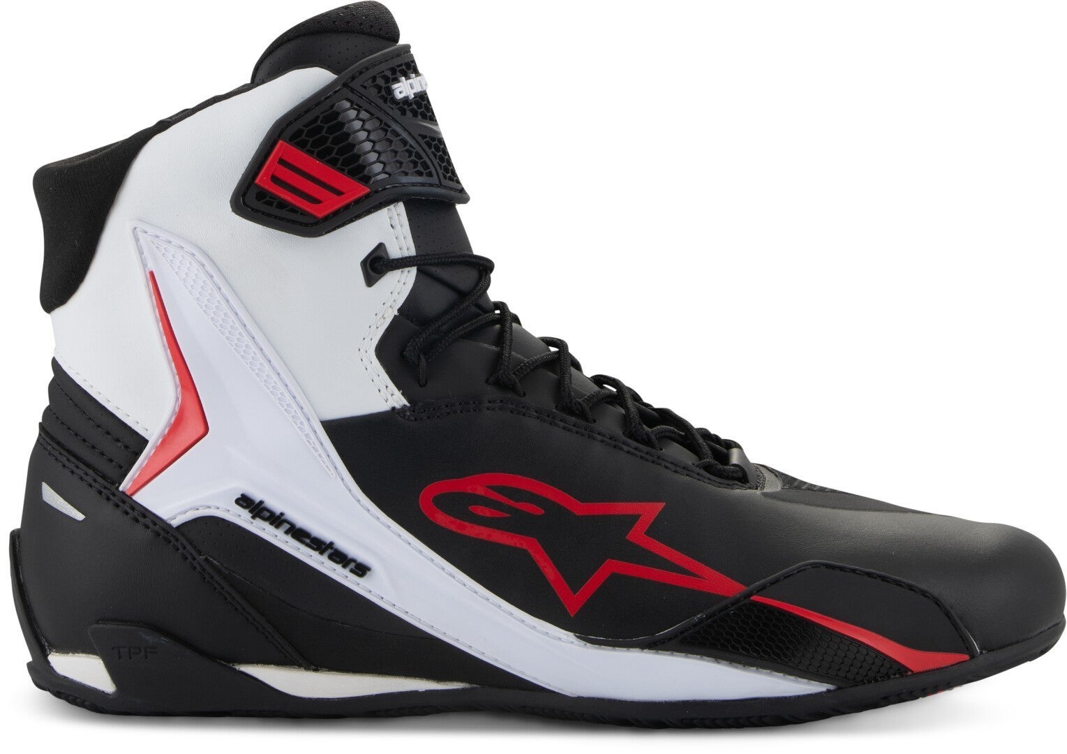 Alpinestars Faster-4 Moto boty černá/bílá/červená 9,5 Obrázek 5