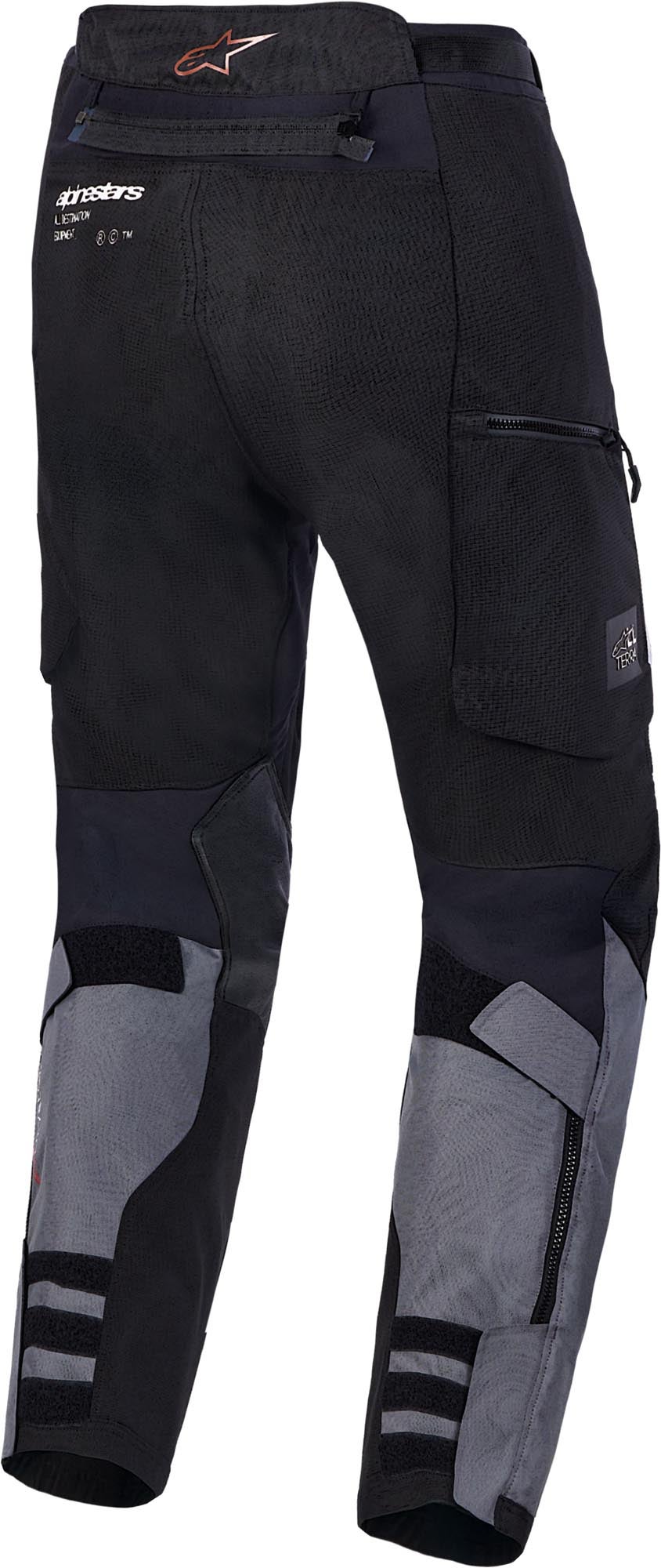 Alpinestars Harok V2 Drystar Vodoodporne motoristične tekstilne hlače Siva/Črna 2XL Slika 2