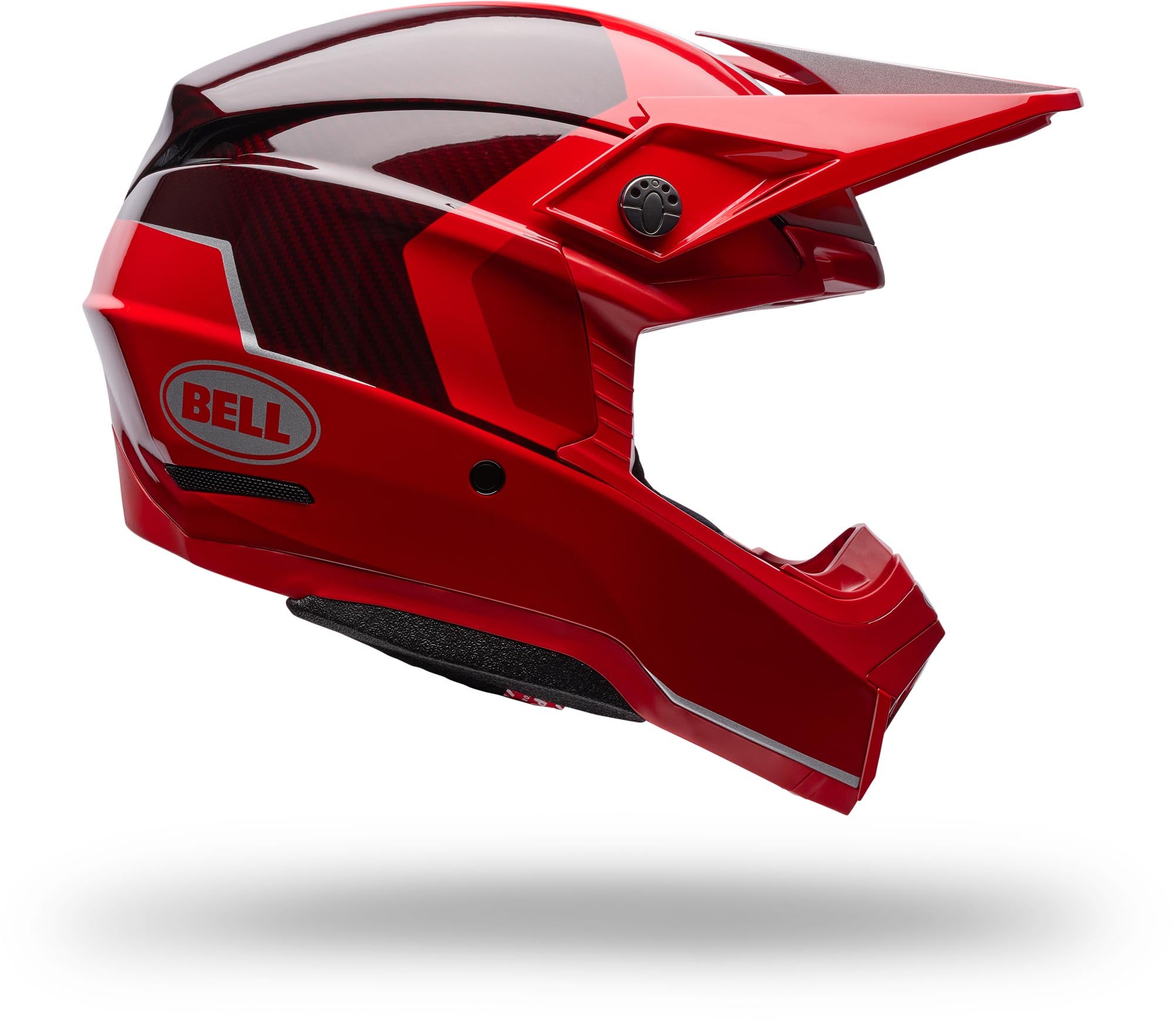 Bell Moto-10 GP Vector Motocross Helm rot XS (53/54) Abbildung 2