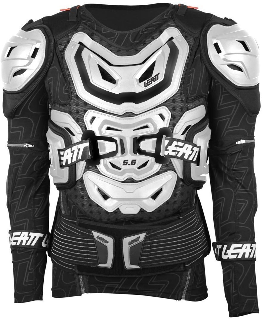 Leatt Body Protector 5.5 Protektoren-Jacke weiß XXL Abbildung 1