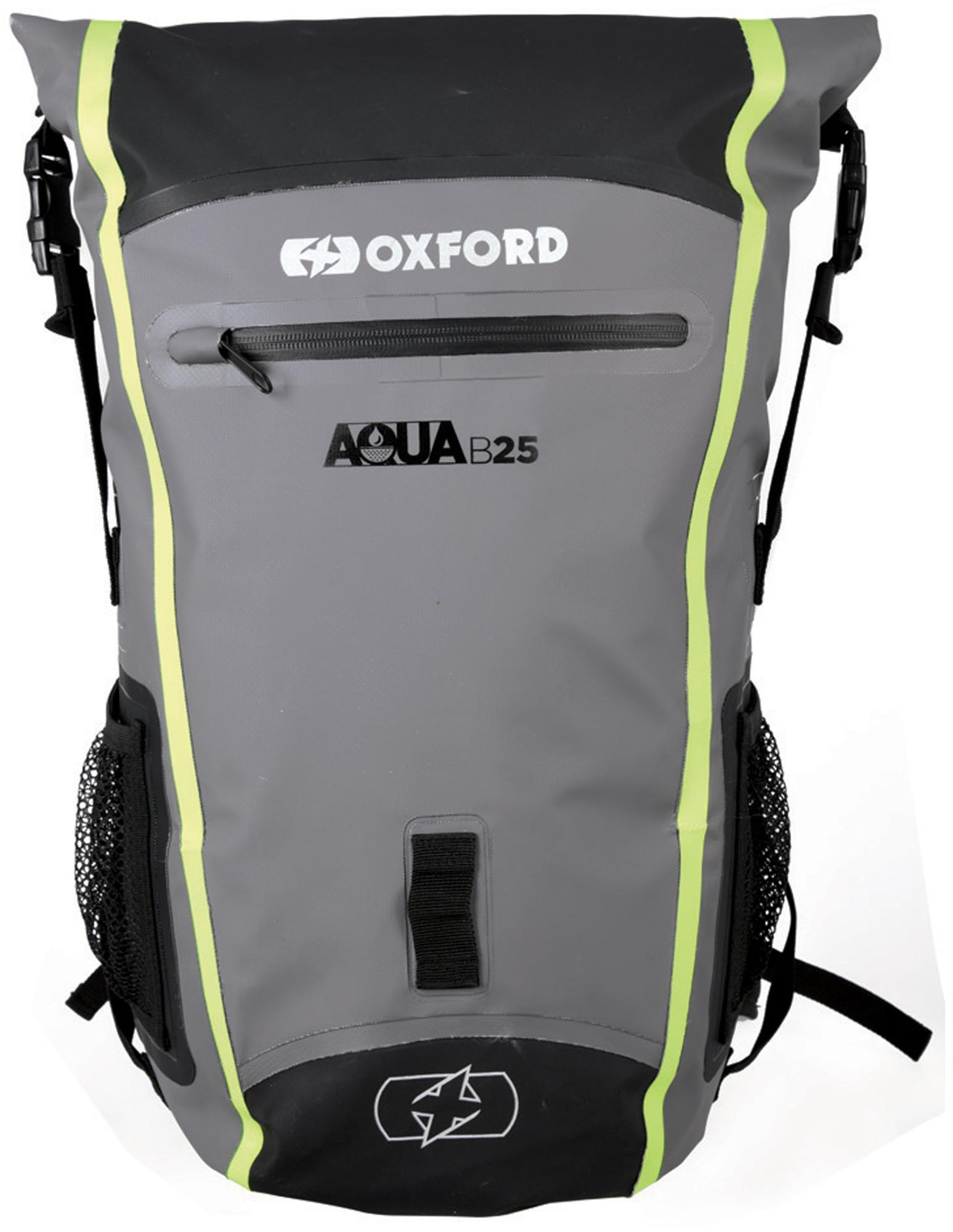 Oxford Aqua B-25 Batoh černý/šedý/fluo-žlutý Obrázek 1