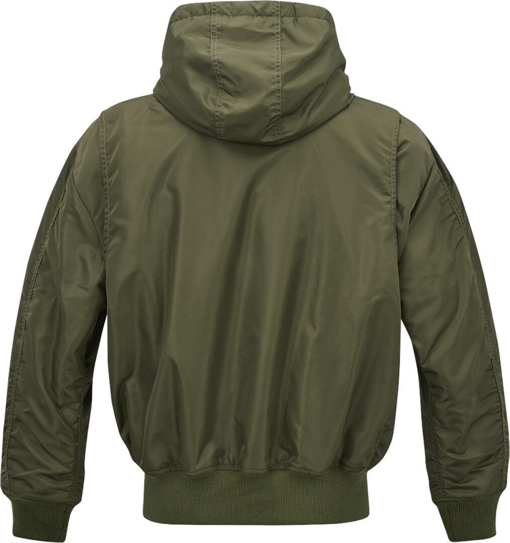 Brandit CWU Hooded Jacke oliv M Abbildung 4