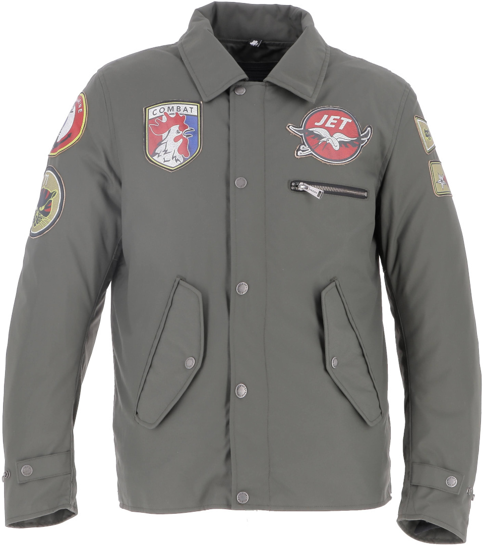 Helstons Terry waterproof Motorcycle Textile Jacket XXL Figure 1
