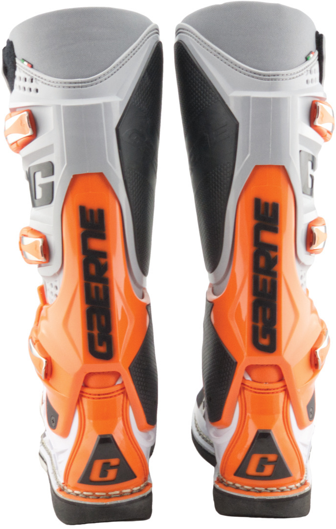 Gaerne SG-12 Motocross Boots grey/white/orange 46 Figure 5