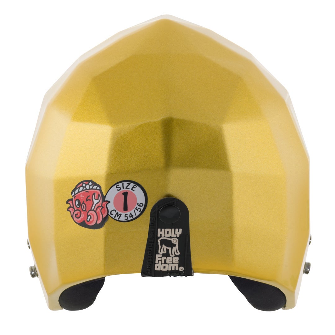 HolyFreedom Stealth Jethelm gold L (59/61) Abbildung 5
