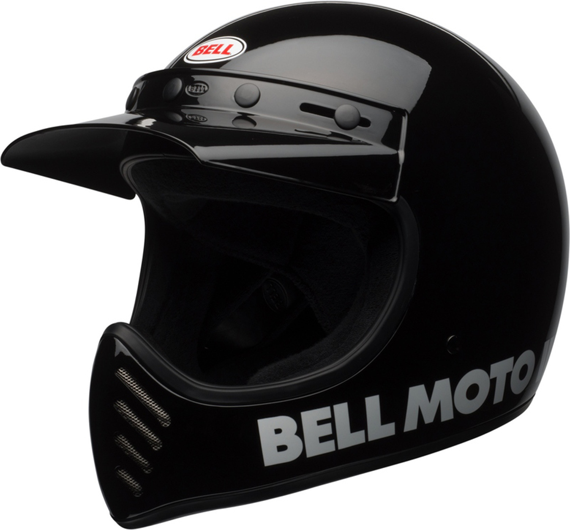 Bell Moto-3 Classic Cască de motocross negru M (57/58) Figura 1