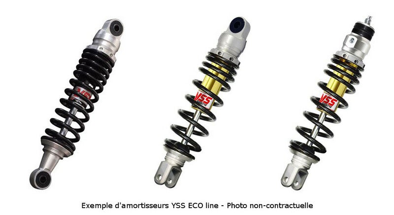 YSS Doppelstoßdämpfer hinten Doppelrohr hydraulisch Abbildung 1