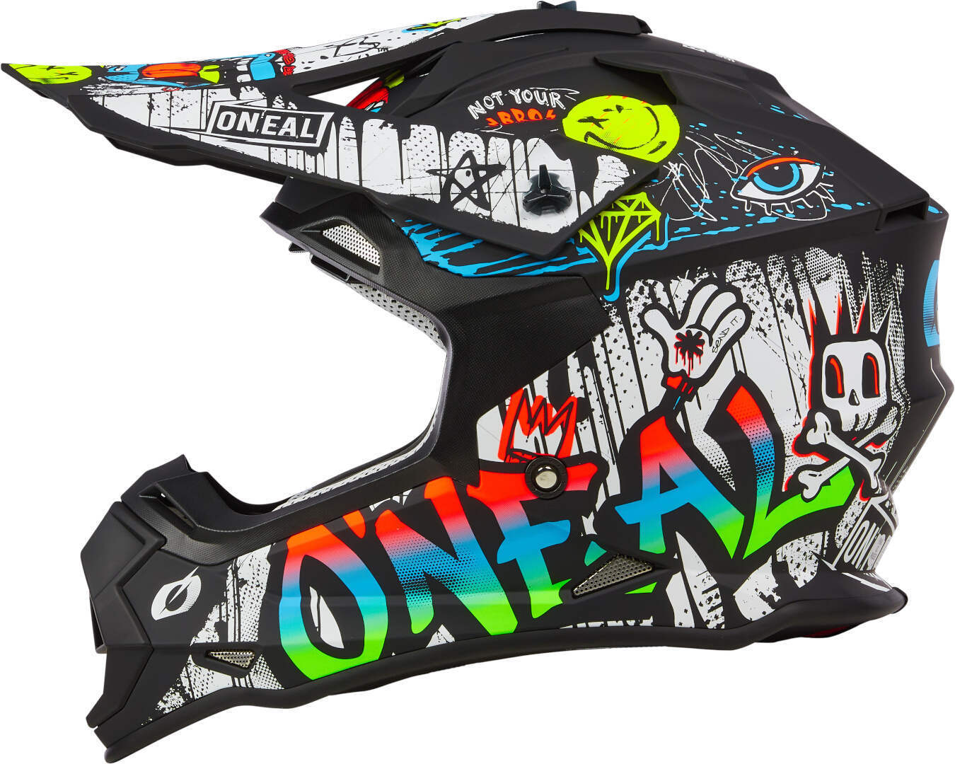 Oneal 2SRS Rancid Casque de motocross multicolore XL (61/62) Figure 2