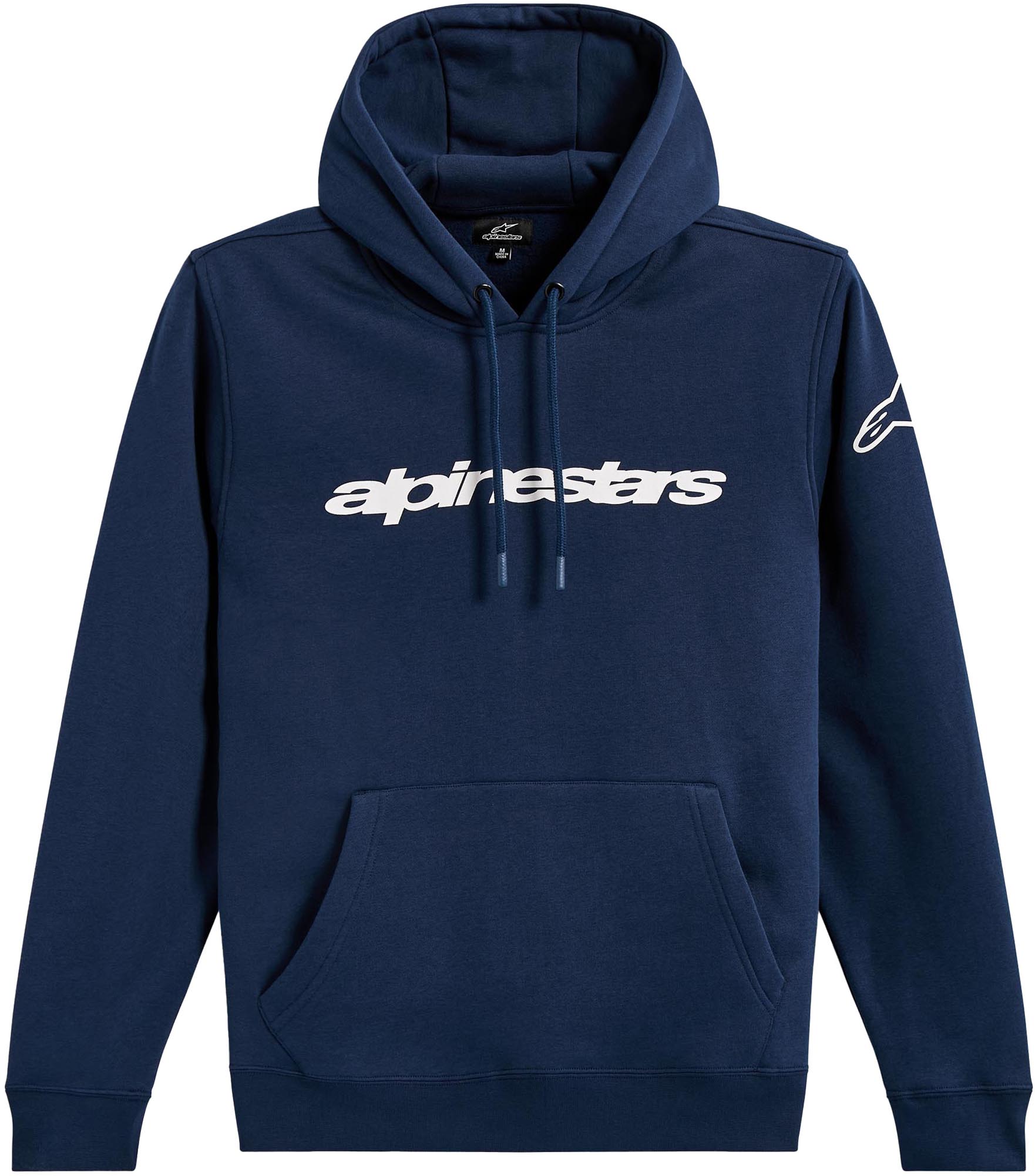 Alpinestars Race Wordmark Hettegenser Blå/hvit M Figur 1