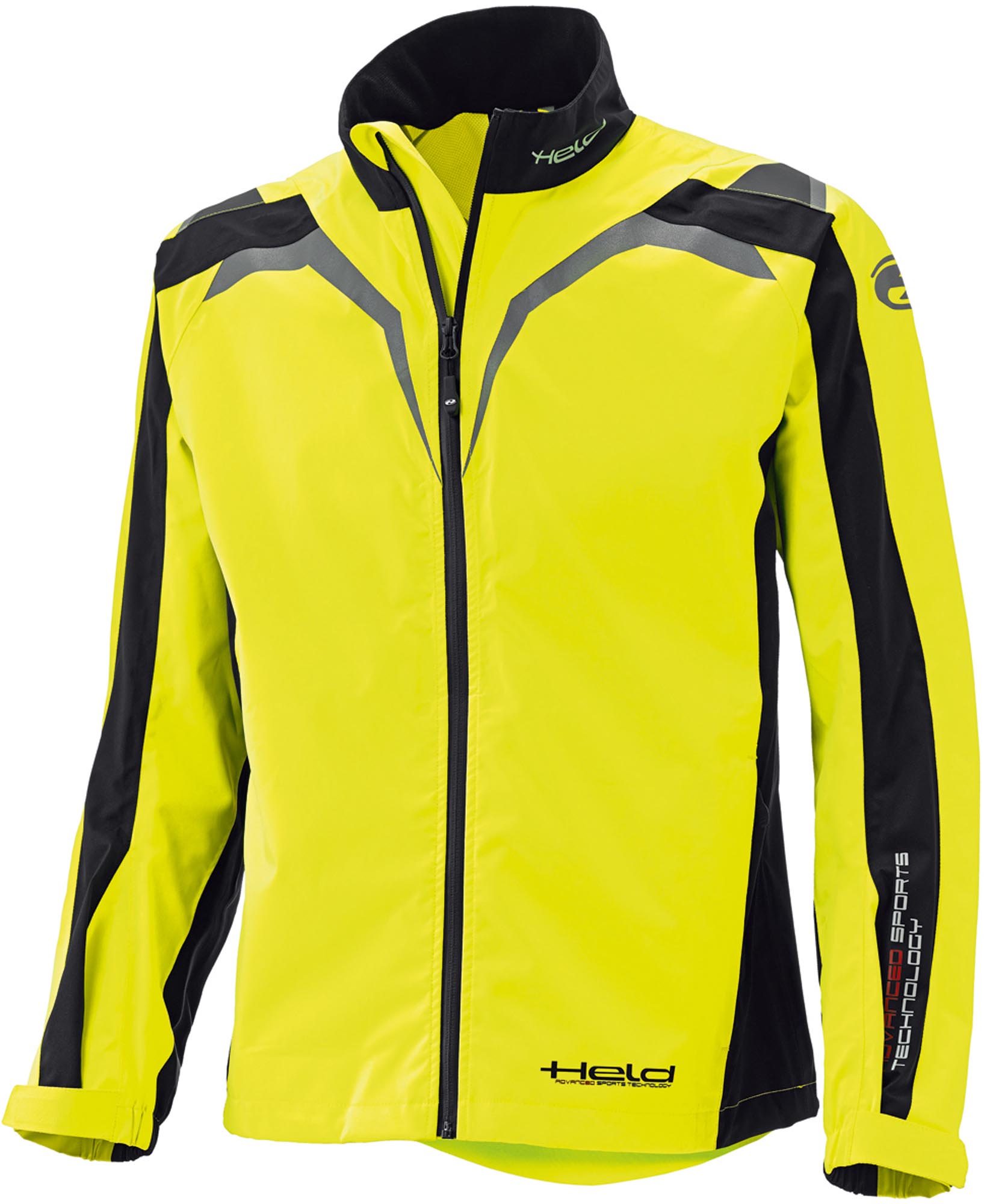 Held Rainblock 2 Regnjakke sort/neon 7XL Figur 1