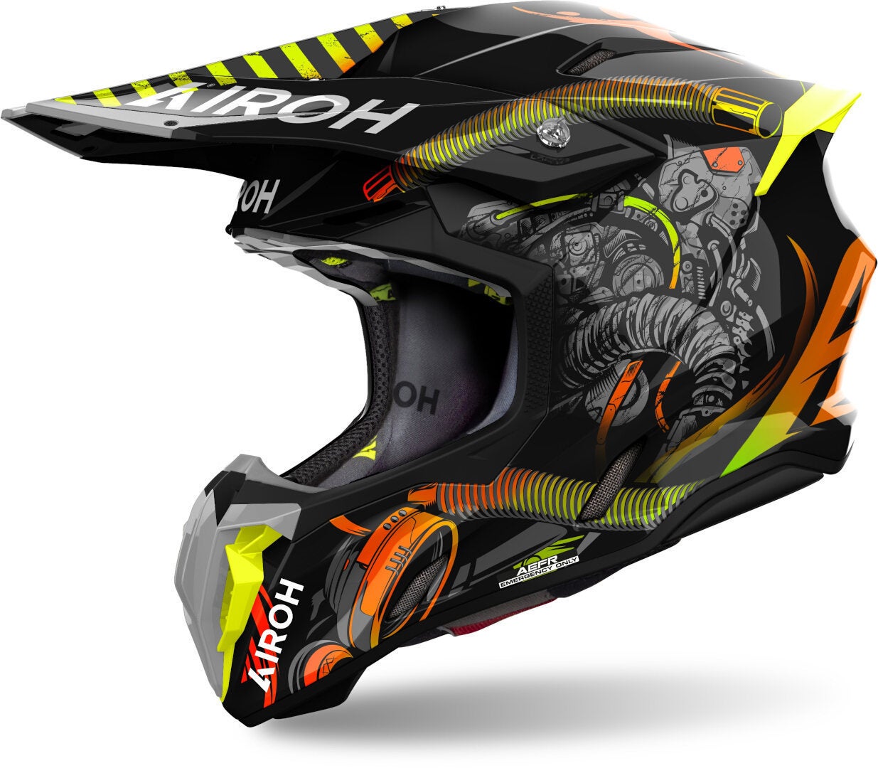 Airoh Twist 3 Toxic Casco da motocross M (57/58) Figura 1