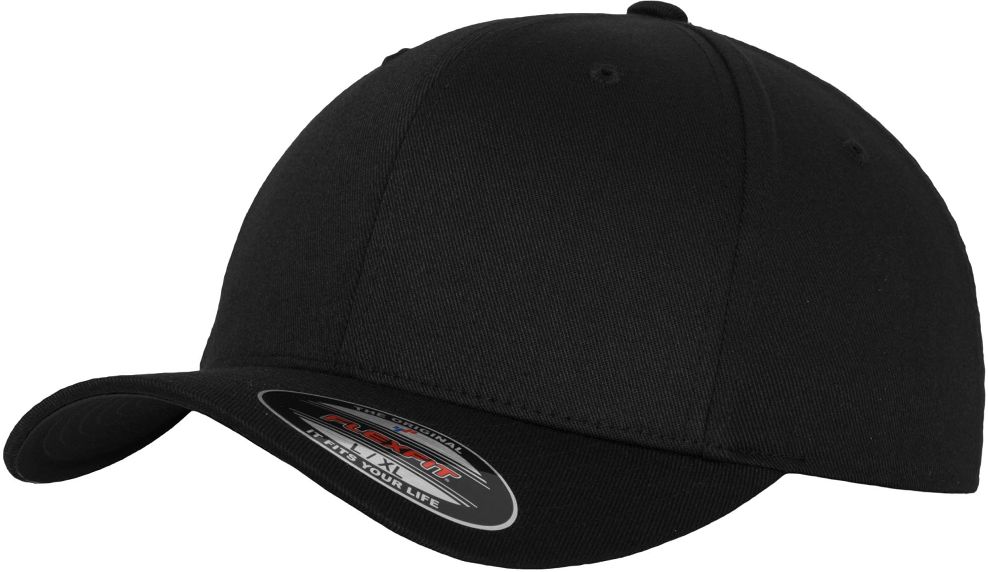 Brandit Flexfit Wooly Combed Cap noir S/M Figure 1