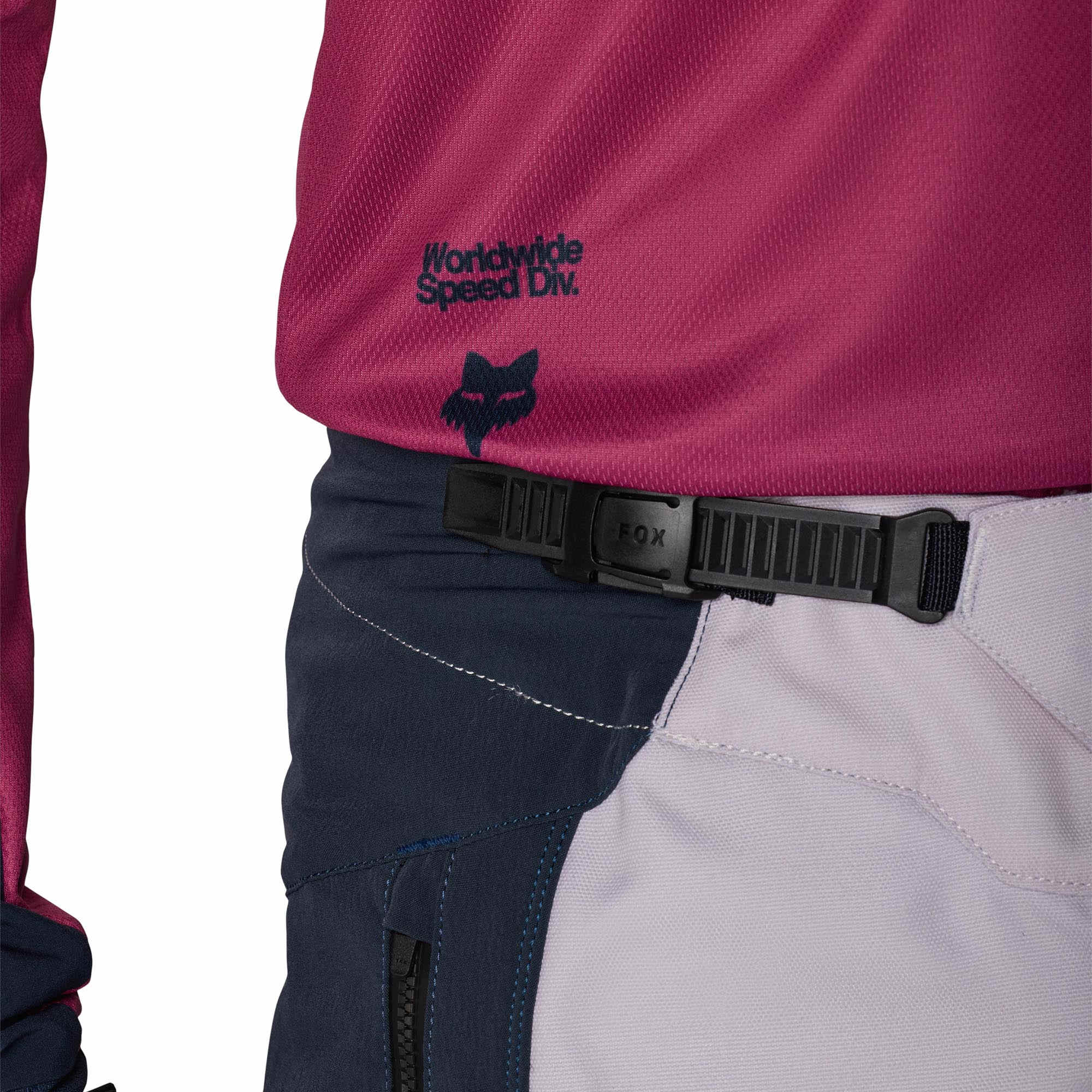 FOX Ranger Off-Road Motocrosstrøje pink/blå M Figur 6