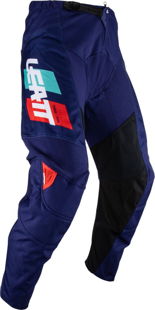 Leatt 3.5 Ride 2023 Set Di Maglie e Pantaloni Motocross blu/rosso M Figura 3