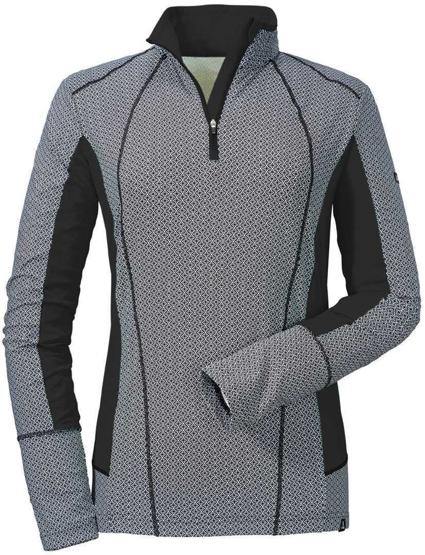 Schöffel Lech2 Longsleeve senhoras Cinza/Preto 48 Figura 1