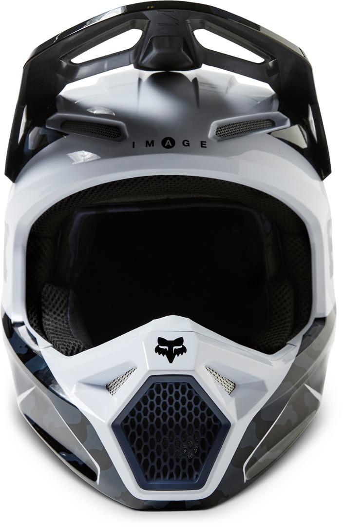 FOX V1 Nuklr Casco Motocross nero L (59/60) Figura 3