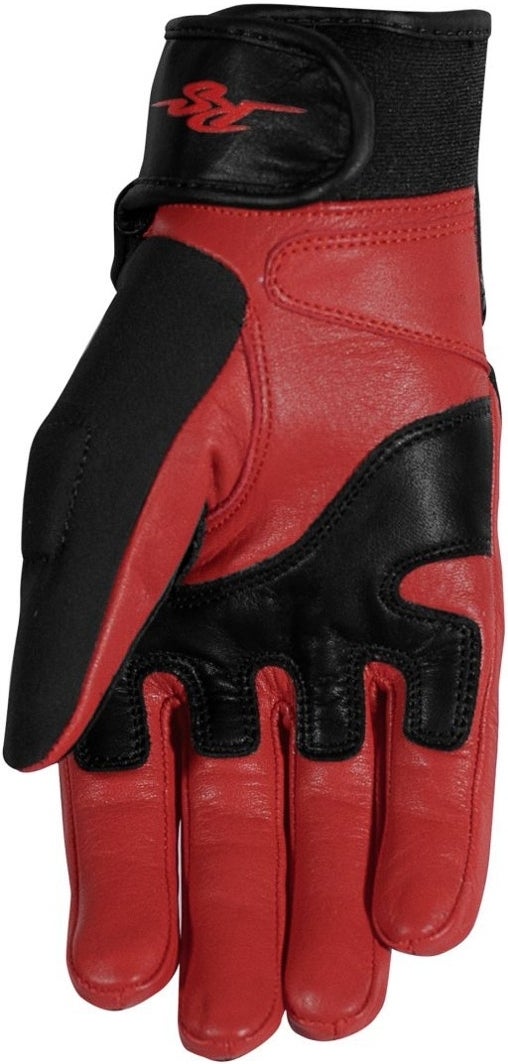 Rusty Stitches Christine Damen Motorradhandschuhe schwarz/rot L Abbildung 2