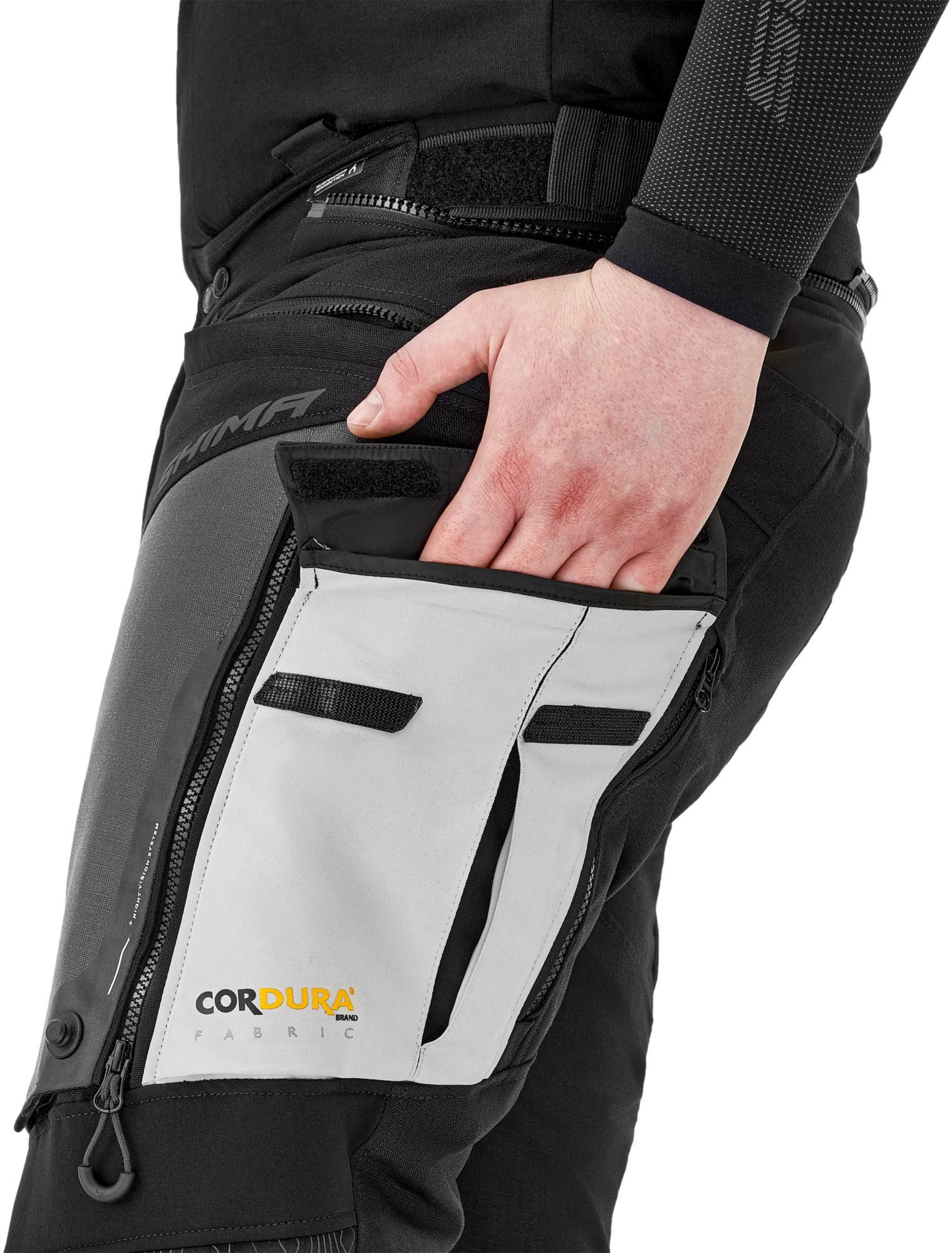 SHIMA Tracker Motorrad Textilhose grau XL Abbildung 11