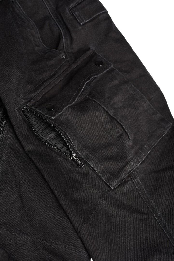 Pando Moto Mark AAA Cargo Moto džíny černá 32/30 Obrázek 9