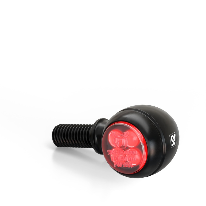 HIGHSIDER smart Circula-S Bakljus/Indikator Svart/Rök 3i1, E-godkänd (Par) Figur 6