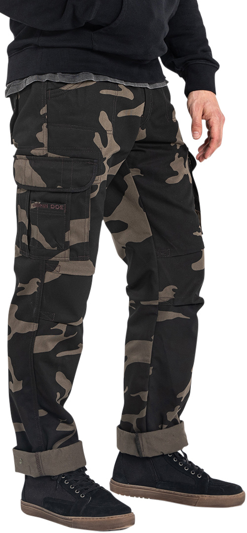 John Doe Cargo Regular XTM Camouflage Vaqueros de moto 40 L32 Figura 13