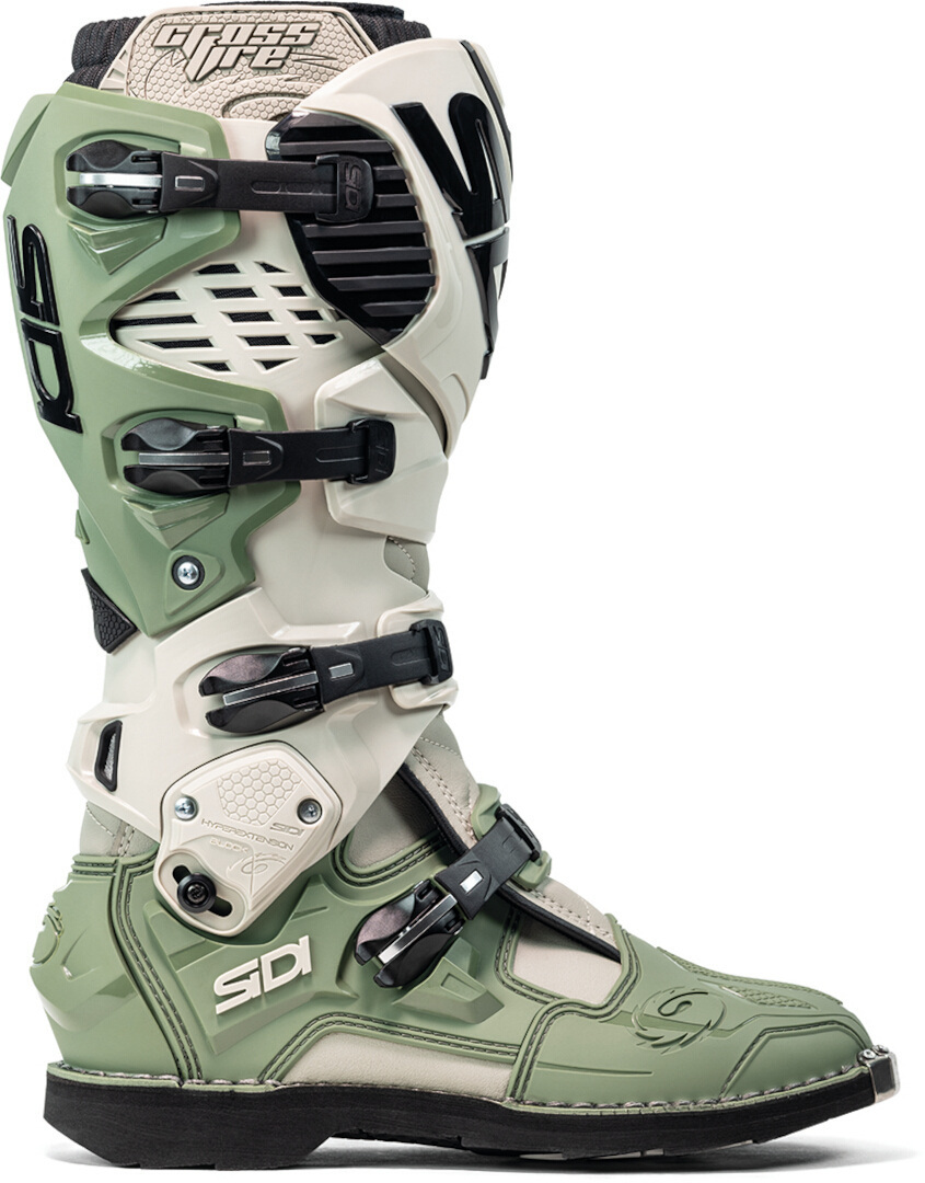 Sidi Crossfire 3 Bottes de motocross Vert/Sable 41 Figure 6