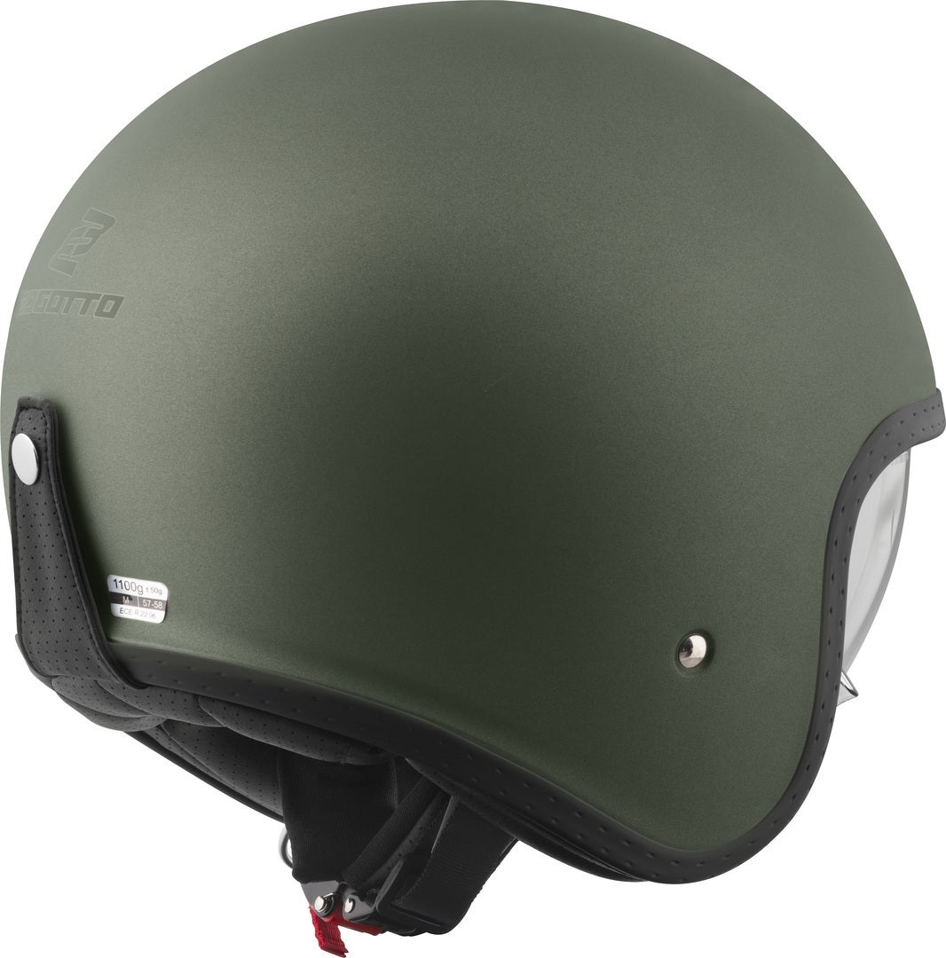 Bogotto H589 Solid Casque à réaction Olive matt L (59/60) Figure 3