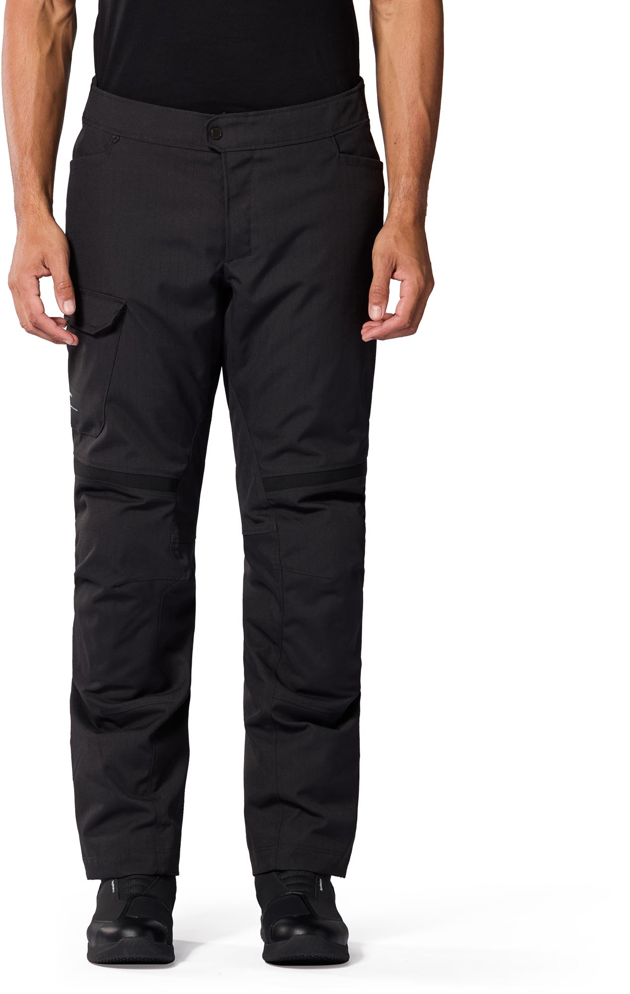 Side view of Revit Convergent H2O waterproof Motorcycle Textile Pants