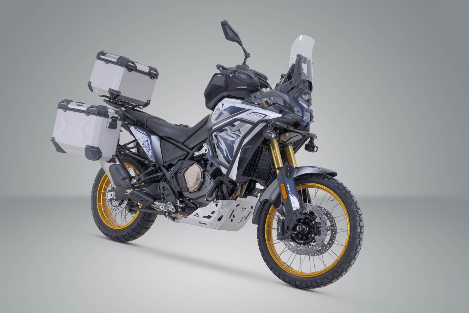 Setul de aventură SW-Motech TRAX ADV - Argint. Voge DS800X Rally (25-). Figura 2