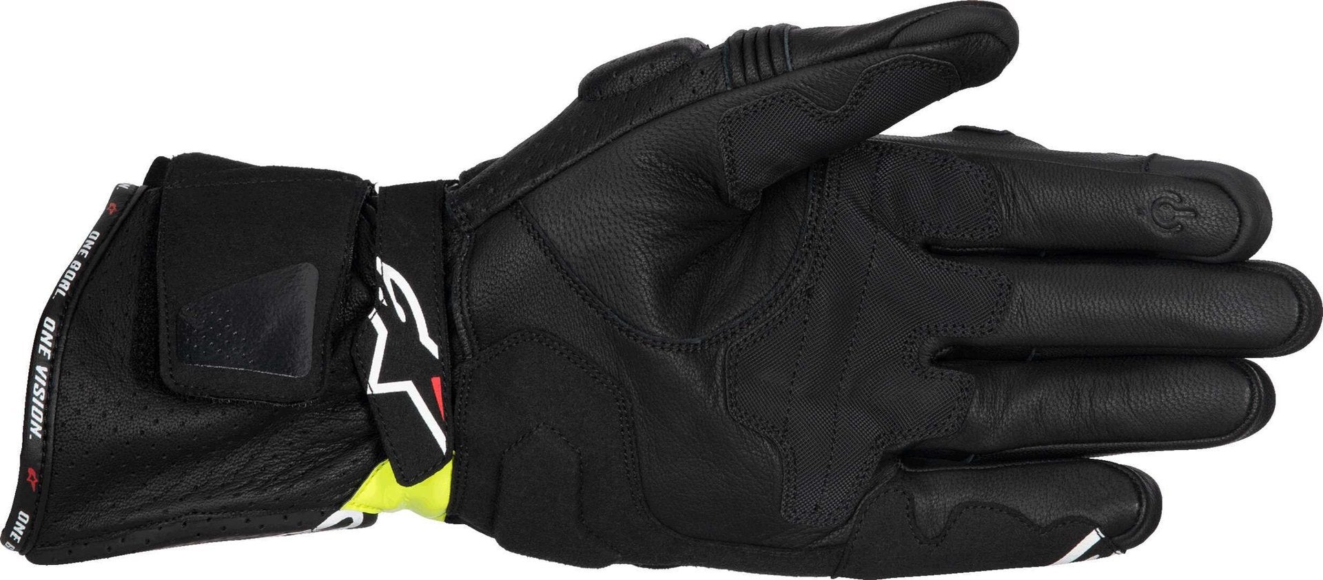 Alpinestars Sp-3 Guanti da moto nero/bianco/giallo neon M Figura 2