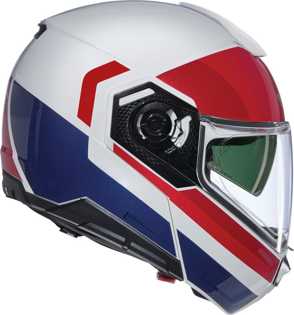 Nolan N90-3 06 Roboto N-Com Helmet white/red/blue XXL (63) Figure 2