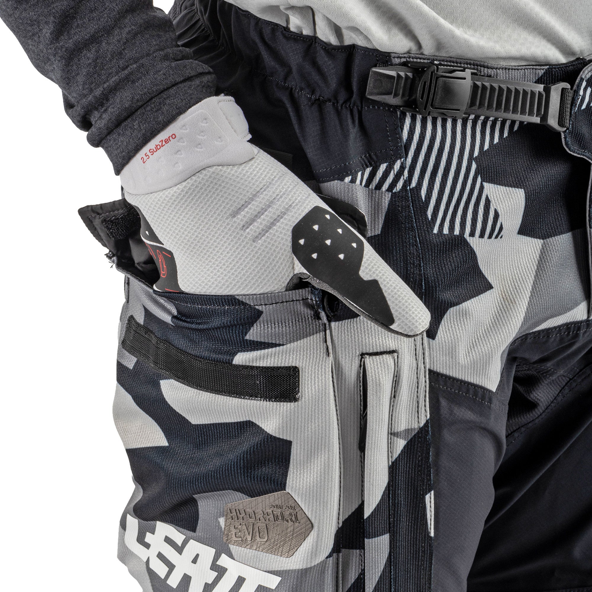 Leatt 4.5 HydraDri Motocross bukser sort/grå S Figur 5