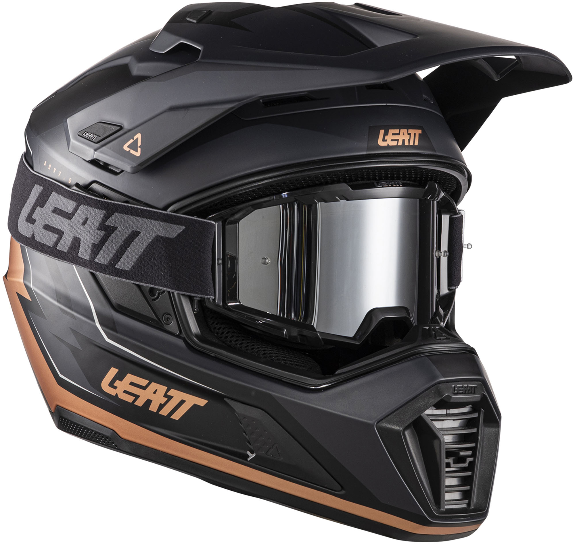 Leatt ADV 7.5 Graphic 헬멧과 고글 검정/청동 XL (61/62) 그림 5