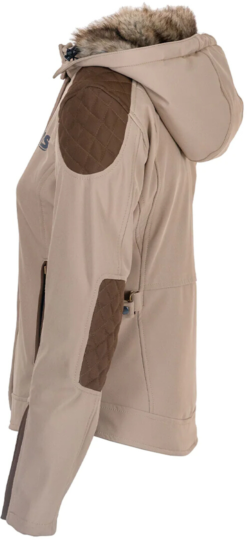 GMS Luna Damen Motorrad Softshell Jacke hellbraun XL Abbildung 2